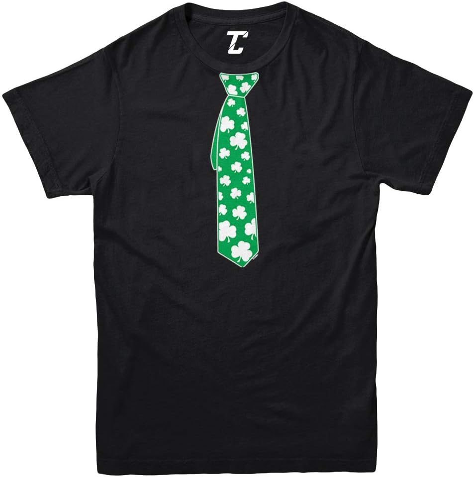 Shamrock Tie - Irish St. Patty's Day Youth T-Shirt
