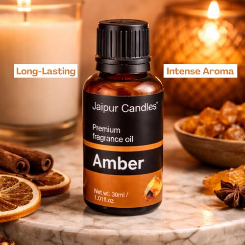 Image of Fragrance Oil | 30 ml | Aroma Oil for Home Fragrance | Best for Aromatherapy | Use in Diffusers, Candles, Air Fresheners (30ML, Amber)