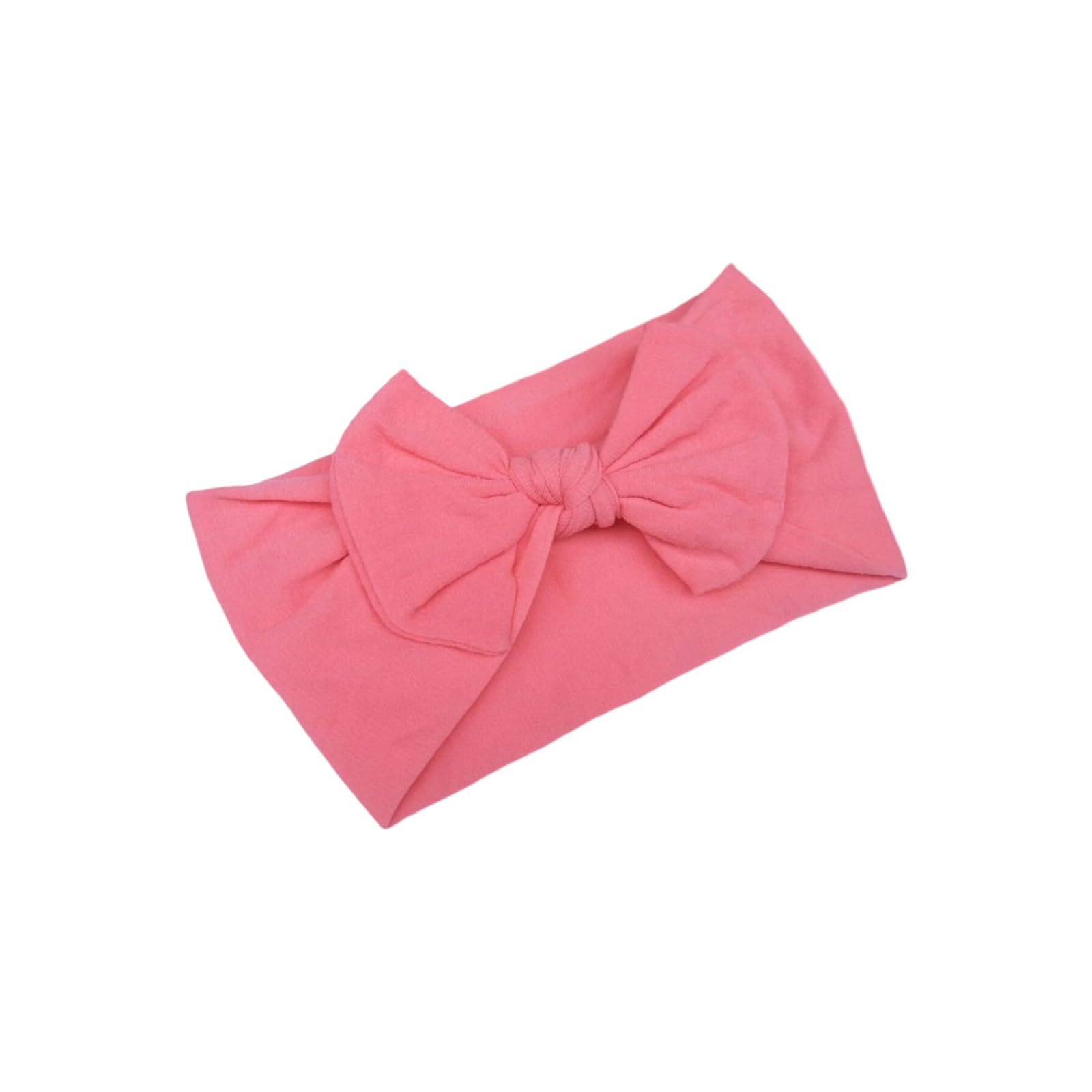 YUXITA Soft Nylon Hairband Hair Bows Gentle Elastic Headbands For Infants Toddler Multi Color