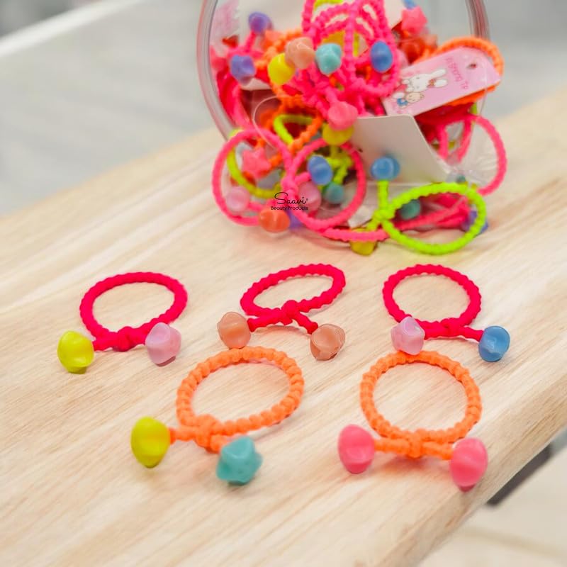 SAAVI Seamless Mini Cotton Hair Rubber Bands for Kids & Girls | Elastic Durable Ponytail Holders Hair Ties | Hair Accessories for Kids, Girls (Pack of 20 pcs) (B0DF35M55K) Amazon Price History, Amazon Price Tracker