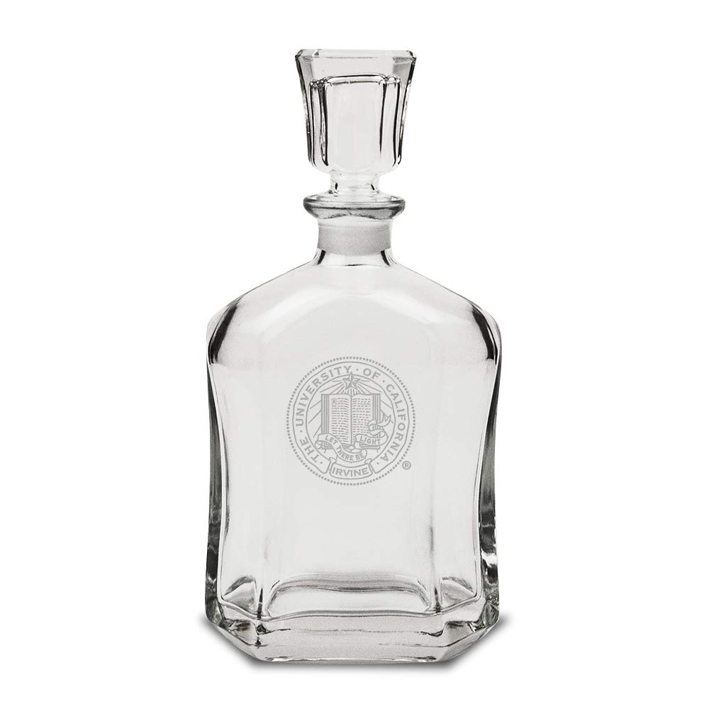 University Glass NCAA Unisex Collegiate 23.75 oz Whiskey Decanter