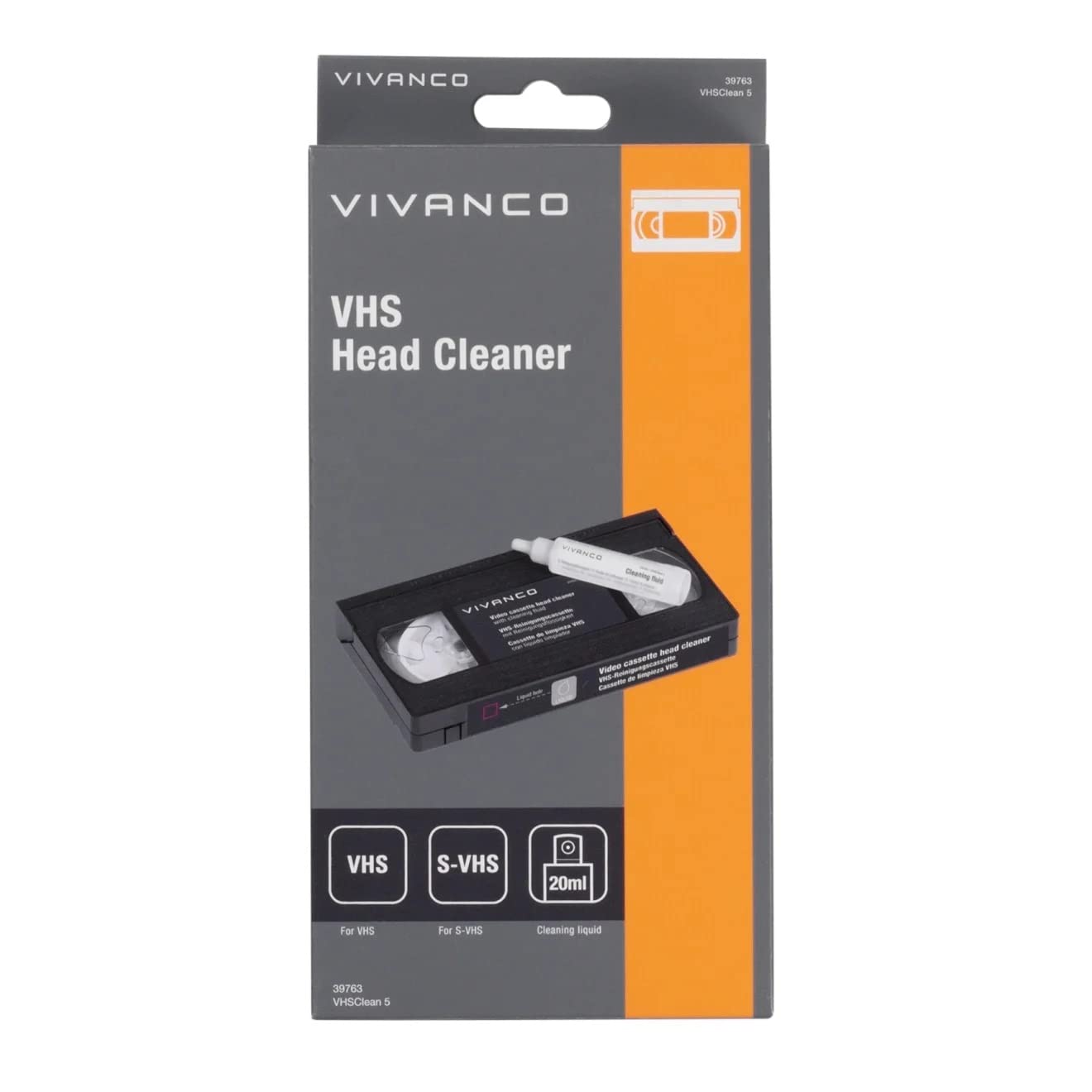 Reinigingscassette voor VHS-koppen | 20 ml