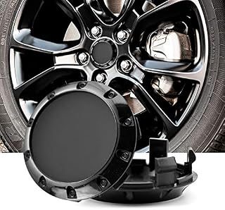 RTRHINOTUNING 4PCS 75mm(2.95in)/68mm(2.68in) Black Homemade Wheel Center Hub Caps for W230-C230 S600 M608 Racing
