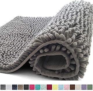 Kangaroo Plush Luxury Chenille Bath Rug, 36x24, Extra Soft and Absorbent Shaggy Bathroom