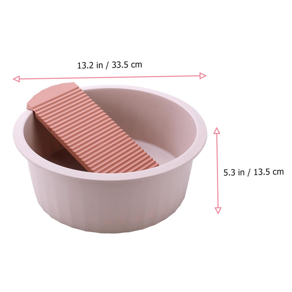 Lavabo per Ragazzo Ragazza in Plastica Spessa ASSE per Lavare Vasca Multiuso per Mani Piedi e Viso del Vaschetta Compatta per Campeggio e Uso Domestico