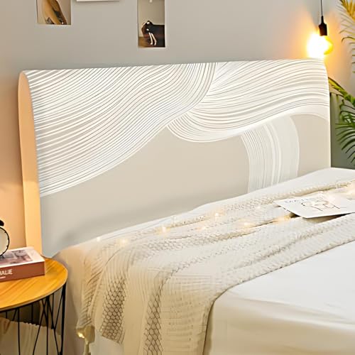 Hearda Líneas Abstractas Funda para Cabecero