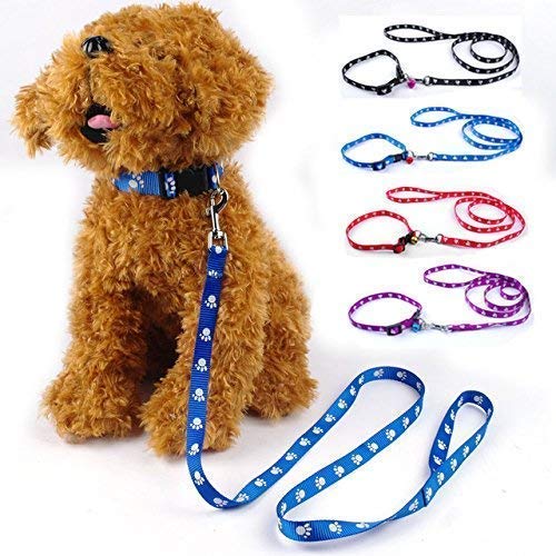 SR VISION Nylon Paw Print 10MM Collar Set for Puppies and Cats,Multicolored (B09HSQT3MW) Amazon Price History, Amazon Price Tracker