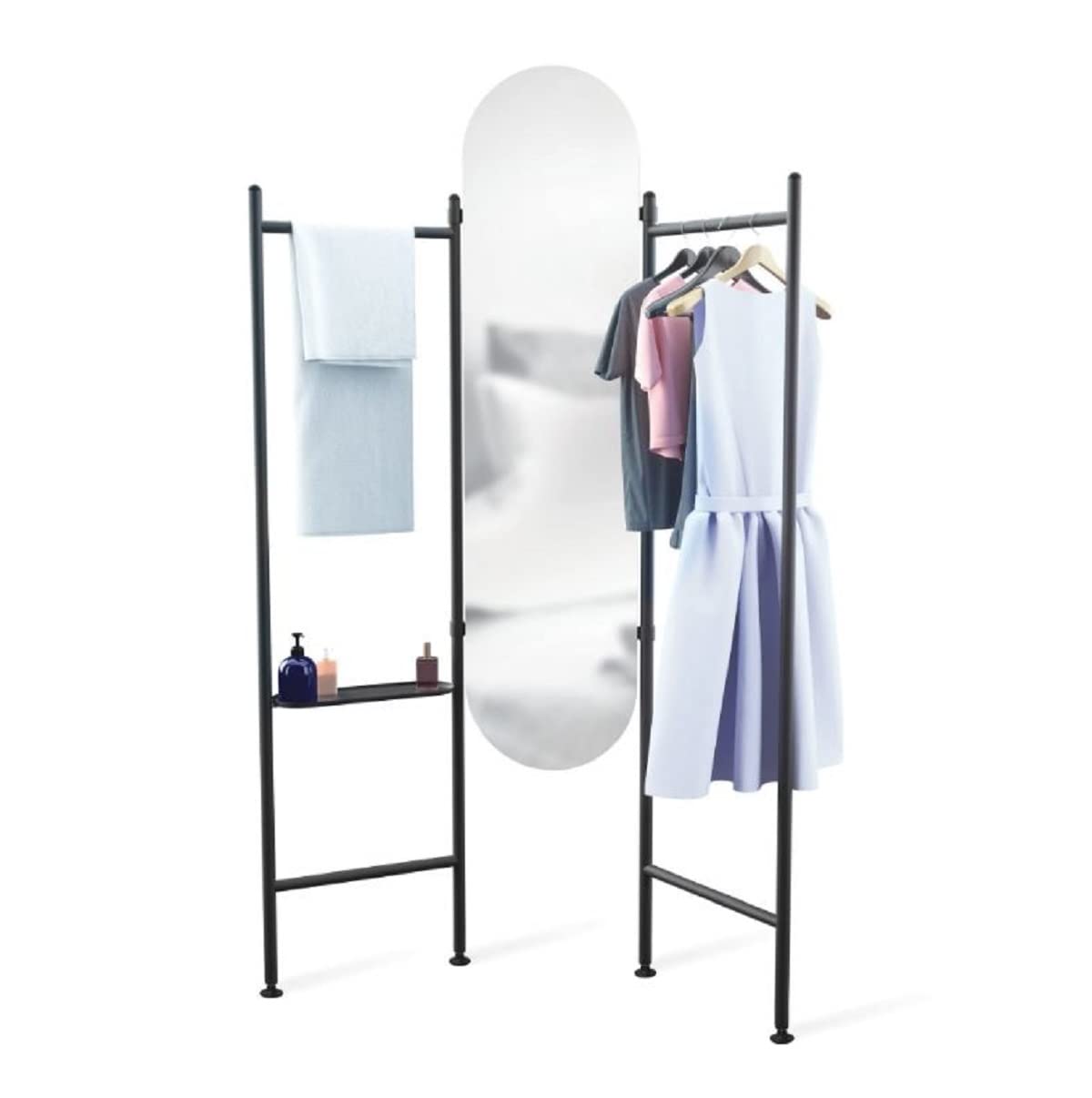 Umbra 1009611-040 Vala Floor Mirror, Black