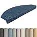 Produktbild Kettelservice-Metzker Stufenmatten Göteborg kombinierbar mit Teppich Läufer Blau Halbrund 15er Set