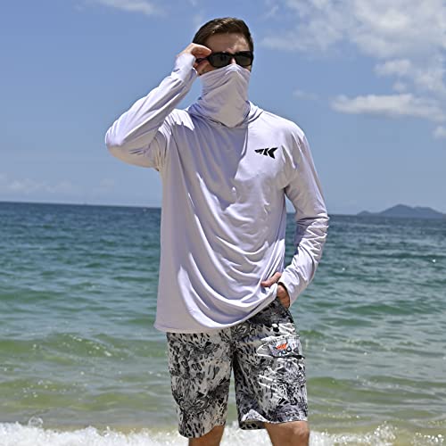 KastKing UPF 50 Fishing Hoodie Shirt For Men And Women, Long Sleeve Fishing Hiking Shirt, Breathable Moisture Wicking - Image 3