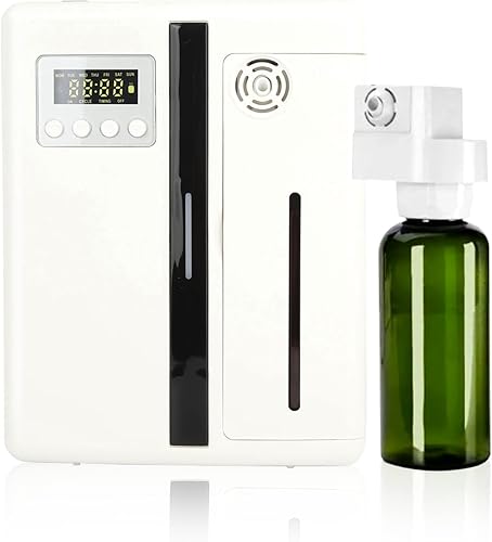 Difusor de aroma, difusor de aromaterapia Bluetooth para el hogar, difusor inteligente de aroma de aire con cabezal atomizador desmontable para el