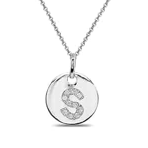 Amazon.com: B. BRILLIANT Sterling Silver S Letter CZ Initial