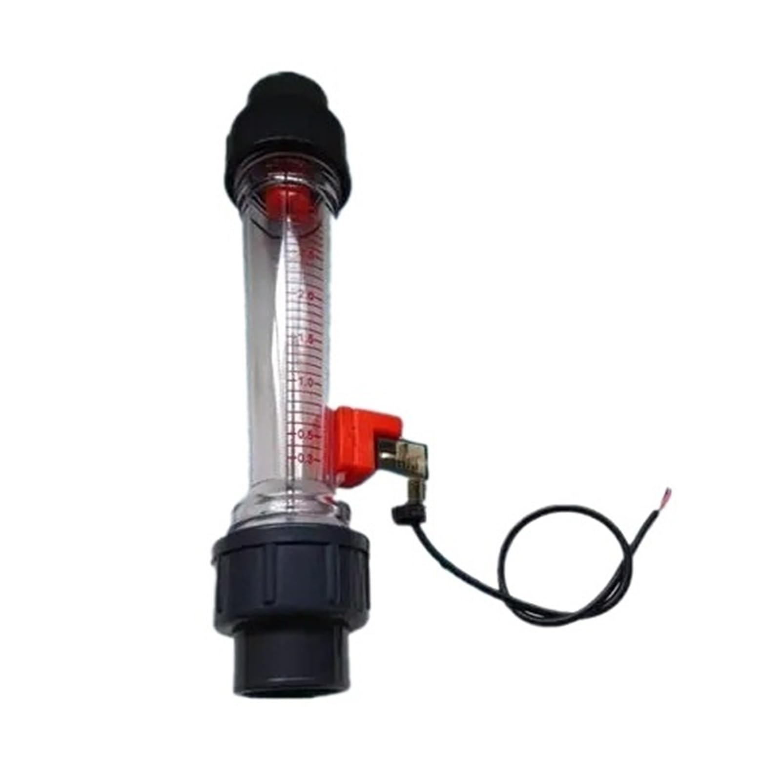 Débitmètre à rotor tuyau plastique indicateur débit eau 300-3000L