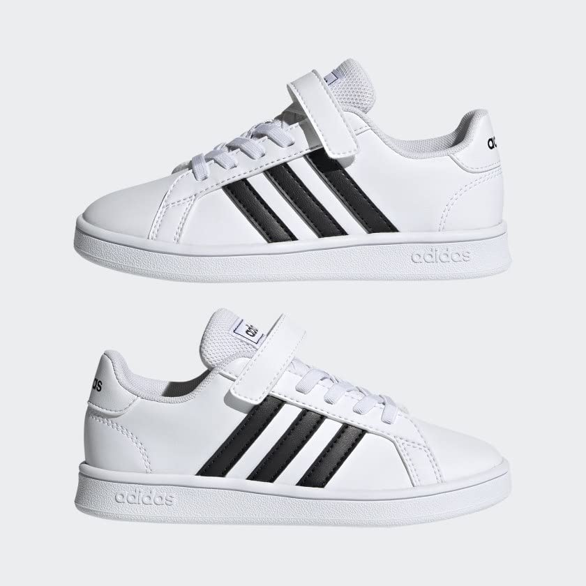 Image of adidas Unisex-Child Grand Court 2.0 El K Running Shoes