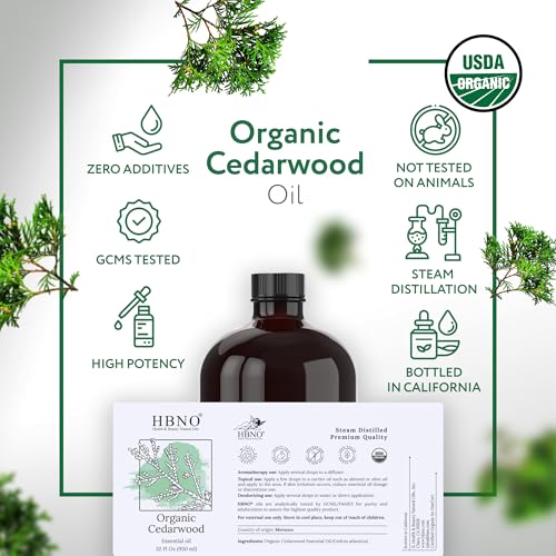 Aceite Orgánico de Cedro HBNO 950ml miniatura 4