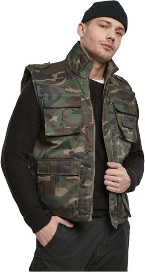 Individual Wear Men's Ranger Utility Vest, Woodland - XXL2