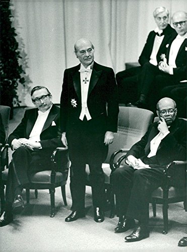 Vintage photo of Literature Prize winner Odysseus Elytis