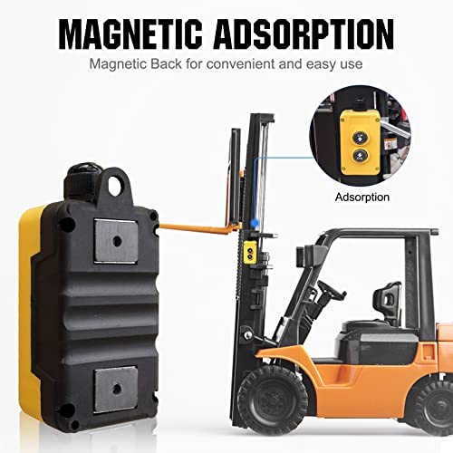 Image of ECO-WORTHY 3 Wire Dump Trailer Remote Control Switch DC 12V for Single Acting Hydraulic Pump Power Unit with 15FT Cable Lift Truck Dump