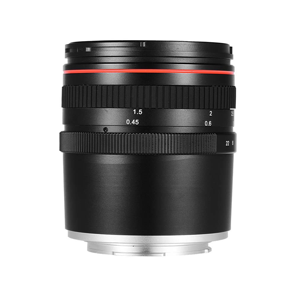 Lente de 50 Mm F/1.4, Lente de Cámara Retrato Enfoque Manual para Cámaras con Montura E con Gran Nitidez y Bokeh, Adecuada para Cámaras A7 A7M2 A7M3 NEX 3 5N 5R A6500