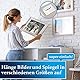 Garrandt Haftblech Aufhänger für Alu Dibond - extra starker 3M Kleber, Befestigungsset für Spiegel, Aufhängen für Bilder, Spiegelaufhänger selbstklebend Klebebleche für Bilder (20er Set)