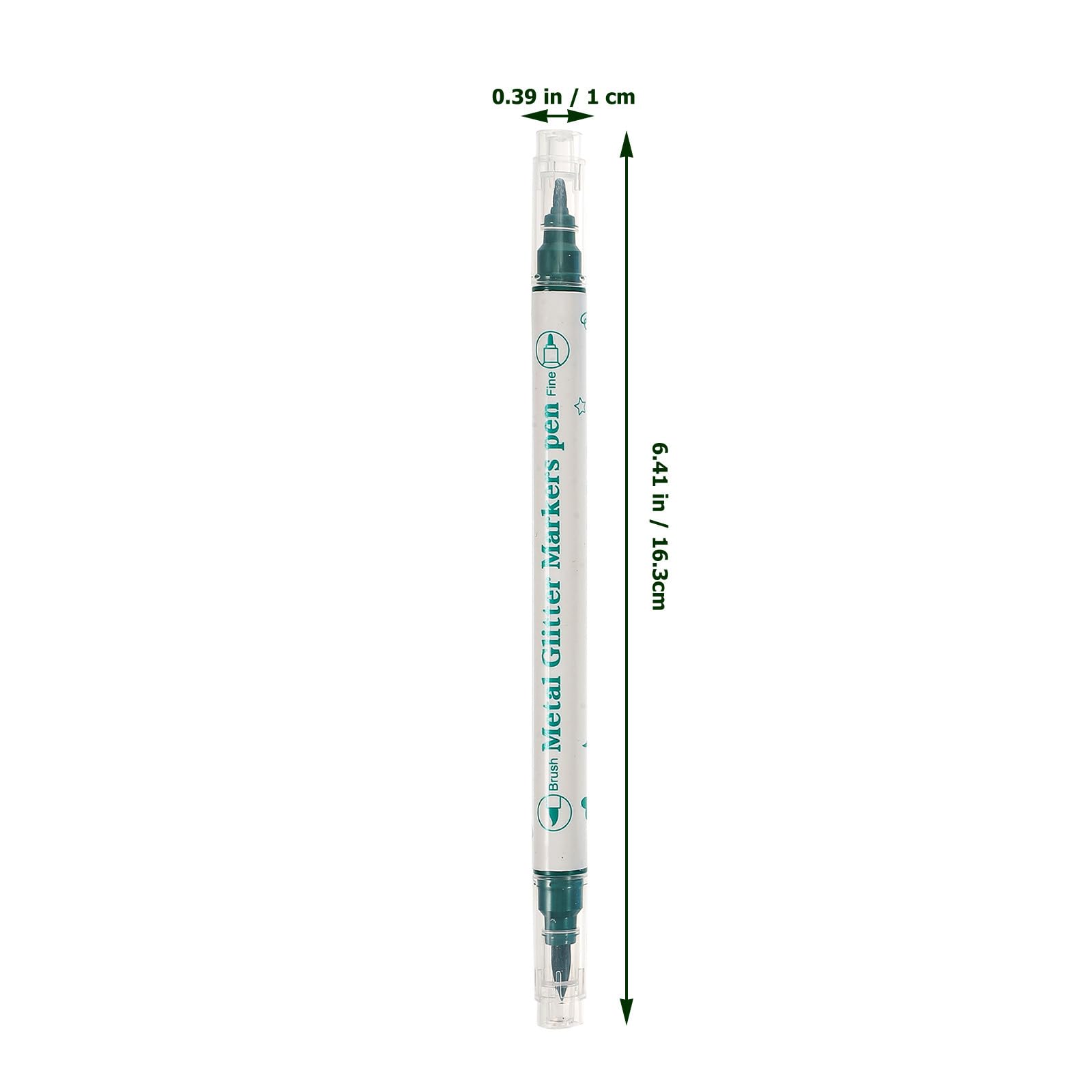 Rotuladores para Uñas de Doble Punta Kit de Manicura en Plástico 10 Colores para y Dibujo de Uñas para Uso