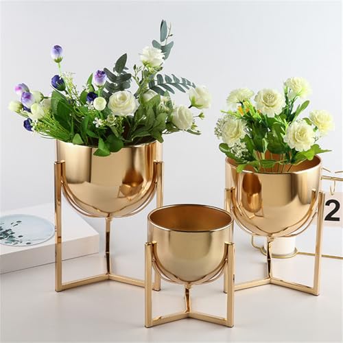 Porte-plante de fleurs en fer robuste pour optimiser les petits espaces - 6