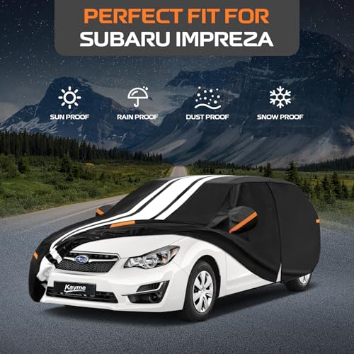 Image of Kayme Heavy Duty Car Cover for Subaru Impreza /WRX (1992-2026) Waterproof