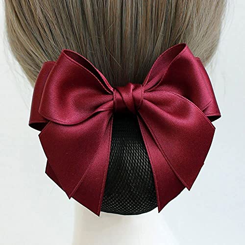 Red para cabello mujer con moño decorativo elástico miniatura 1