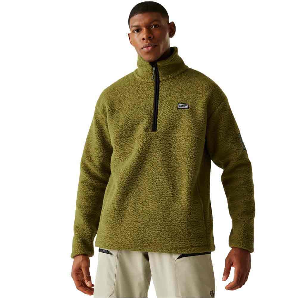 Dare2b Men's Green Twin Tip Half Zip Fleece L