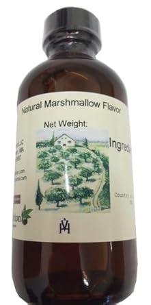 OliveNation Marshmallow Flavoring, TTB-Approved for Brewing, Sugar Free Water Soluble Flavor for Baking, Brewing - 8 ounces