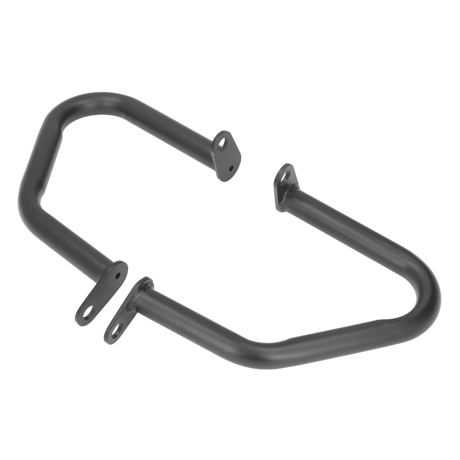 Drążek do zderzenia silnika motocyklowego, 2 szt., osłona silnika motocyklowego, lewa prawa, stalowa, zamiennik części motocyklowych, do Bonneville Thruxton (czarna)