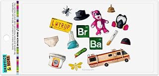 Breaking Bad Painted Icons Automotive Car Refrigerator Locker Vinyl Magnet