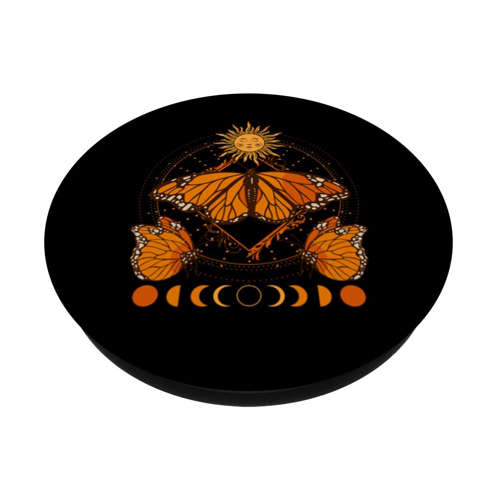 Amazon.com: Cosmic Monarch Butterfly Moon Phase Celestial Insect