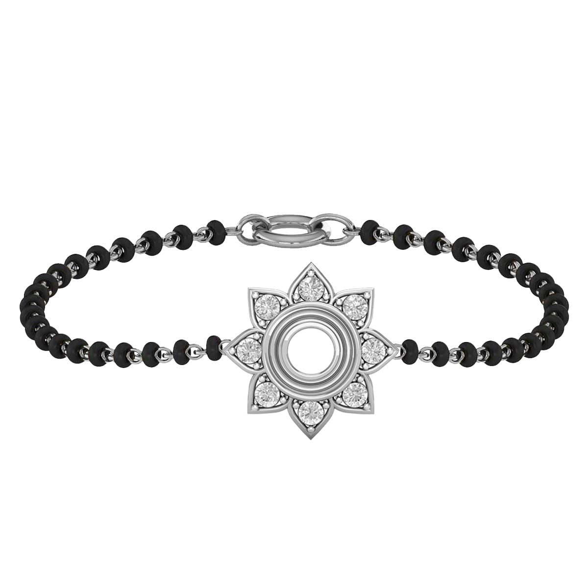 18K Yellow Gold Diamond Bracelet for Women