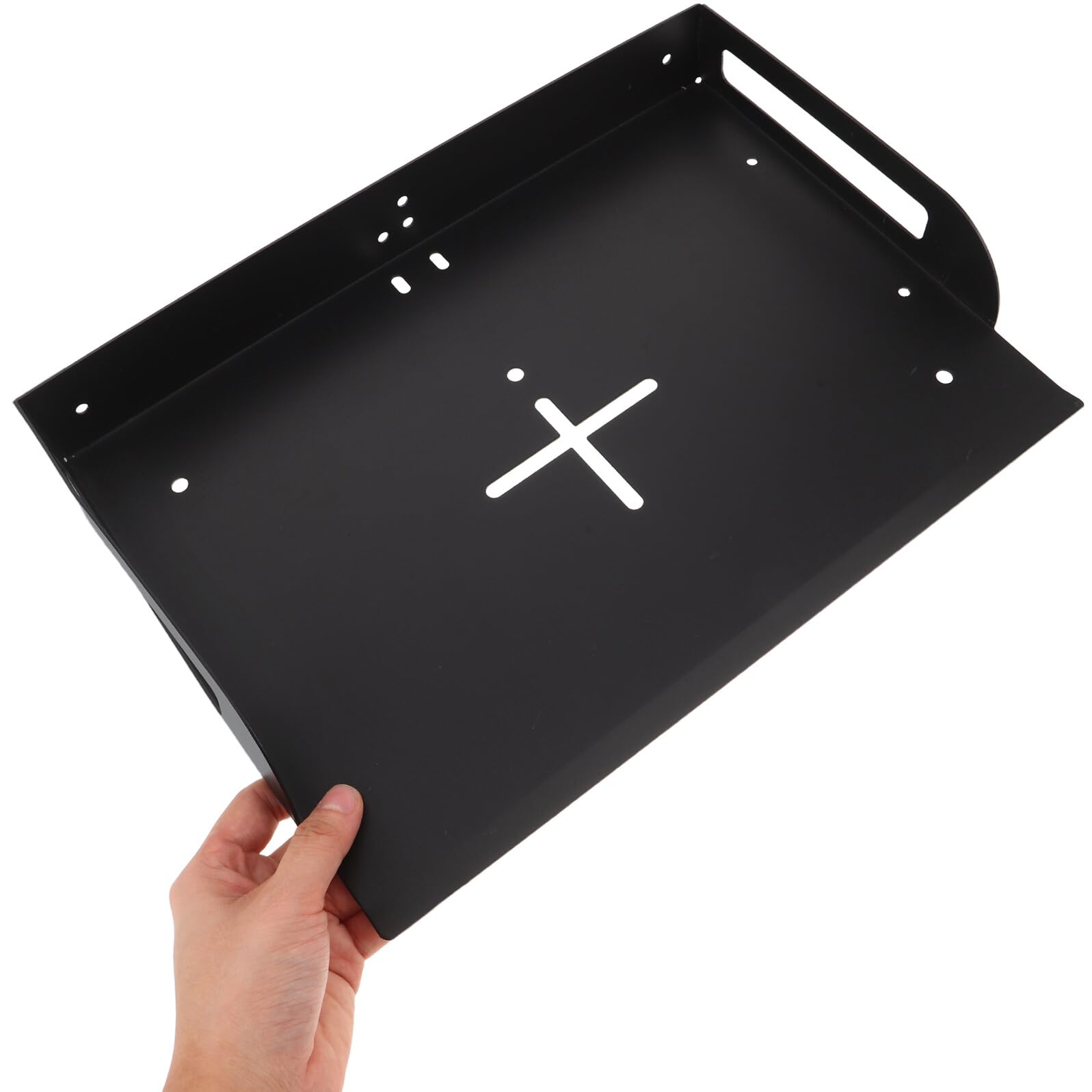 Supporto da parete per videoproiettore, per decoder via cavo e modem, staffa versatile per installazione in ufficio e casa, ideale per sostituire router e risparmiare spazio