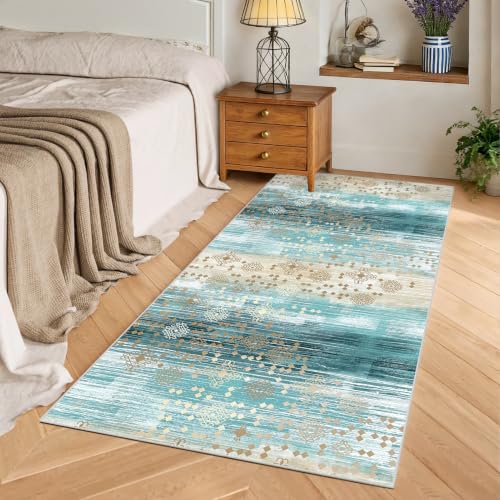 Alfombras de área texturizadas de 70 x 280 cm para dormitorio 5