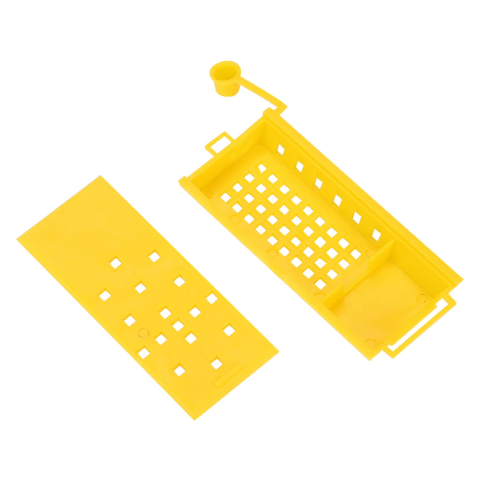 Zerodis Beekeeping Rearing Cup Kit Queen Bee Roller Cages Beekeeper Tool Equipment (10Pcs),Beekeeping Tools