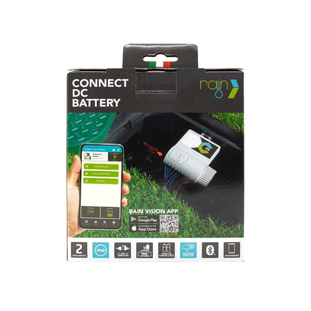 Centralina Irrigazione Bluetooth Connect DC Battery 2 Zone