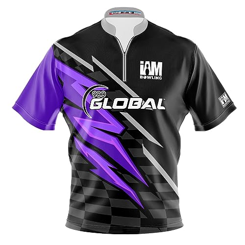 Logo Infusion Dye-Sublimated Bowling Jersey (Sash Collar) - I AM Bowling Fun Design 2026-9G - 900 Global (XX-Large) Multicolored