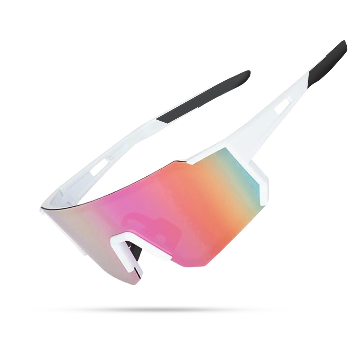 Sztqqing Sports SunglassesCycling Running,Ski MTB Glasses,Men's Cycling Apply for Women's Sports Glasses,for MTB Road Bike Cycling Biking Ski BicycleRunning (pink)