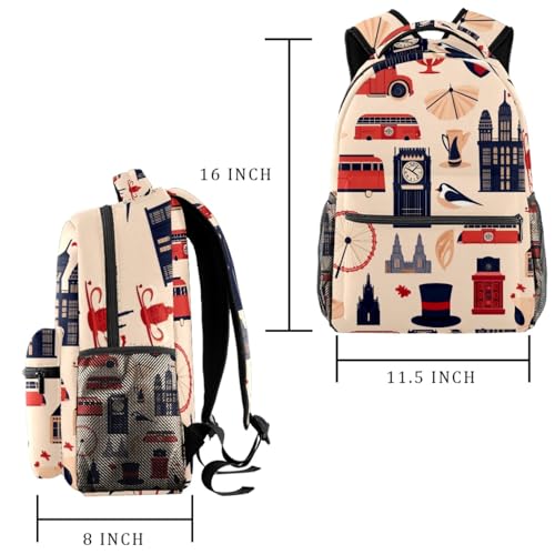 Sac à dos école Angleterre pour soulager le transport des livres des enfants - 2