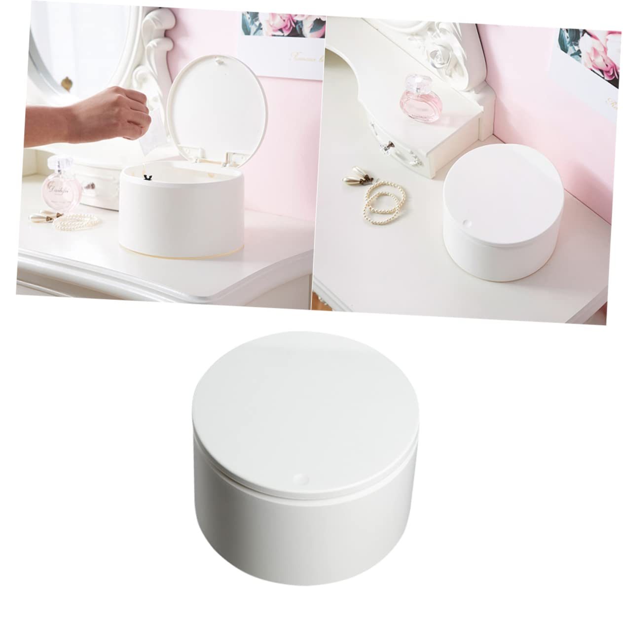 Desktop Trash Can Waste Container for Home Office and Car Versatile Organizer for Receipts Memos and Small Items Convenient -up Design
