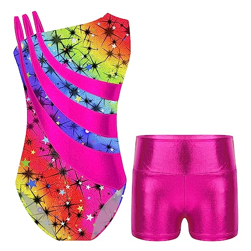 Body da uomo a righe arcobaleno Party Club Dance senza