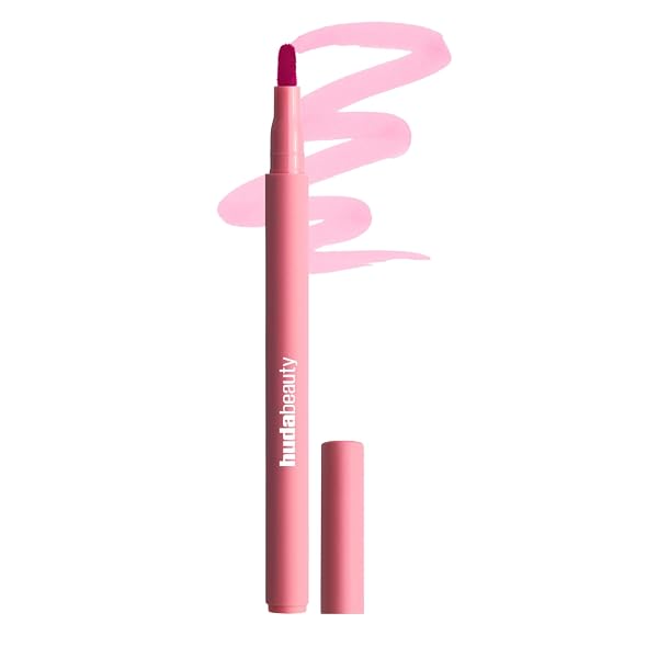 Huda Beauty Lip Contour Stain For 12-Hour Wear - Baby Pink - 1ml