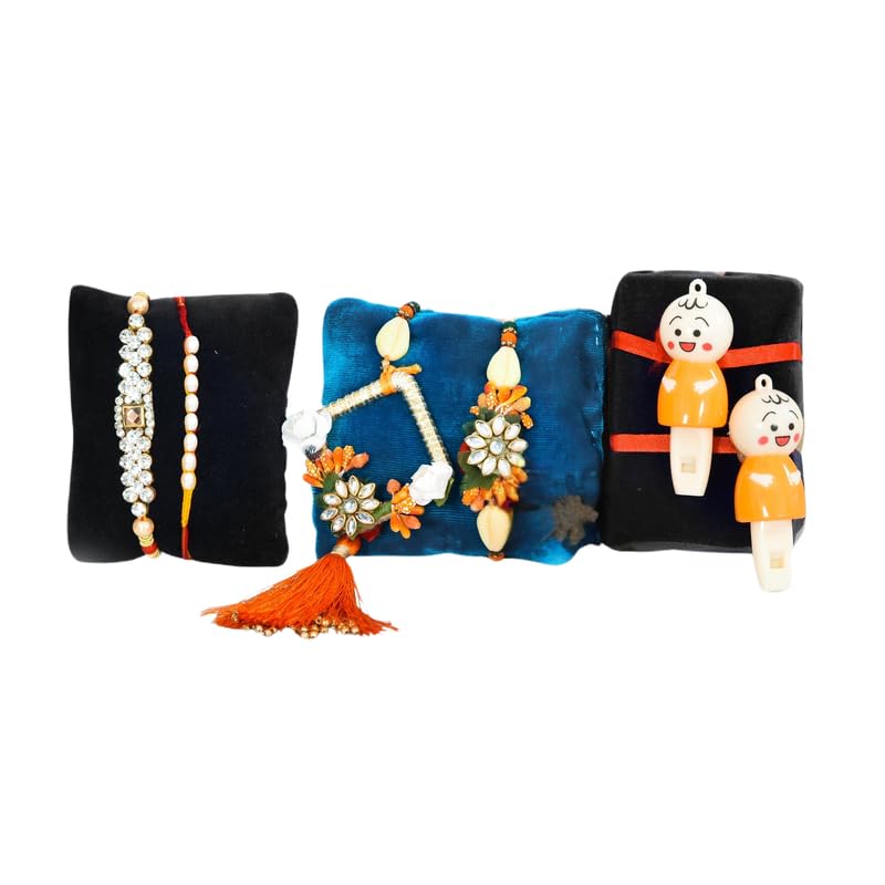Image of NUTRI MIRACLE Rakhi Healthy Gift Hamper with Roasted Nuts and Chocolate Pieces | Engagement Return Gift Basket of Nut Mix and Chocolates