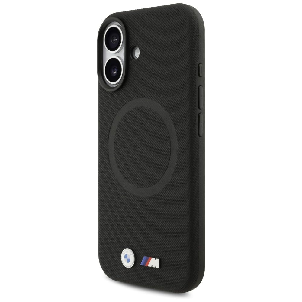 CG MOBILE BMW M FW Metal Logo Compatible con MagSafe Funda para iPhone 17 (Negro)