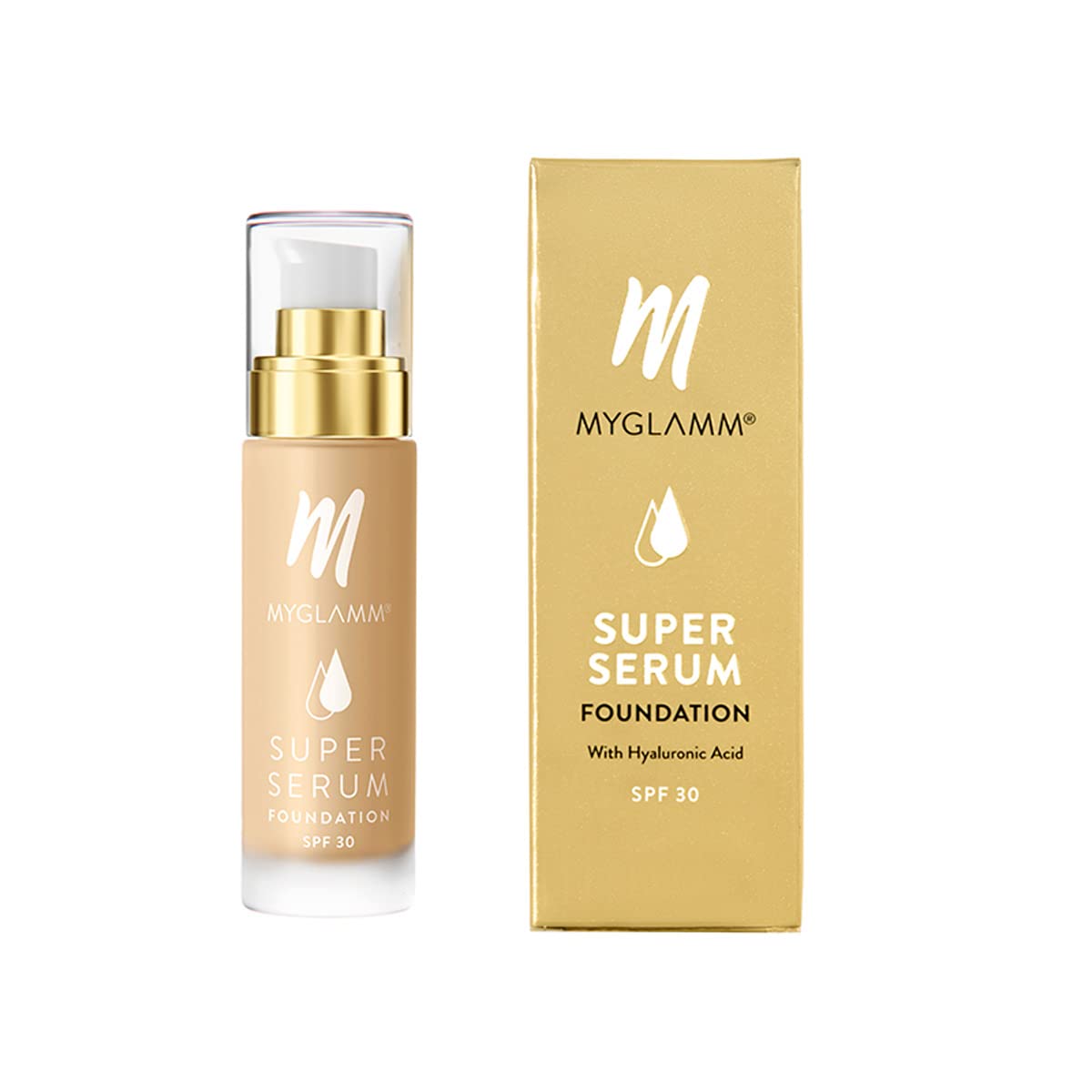 Buy MyGlamm Super Serum Foundation 102N Lightful , 33 gm Liquid