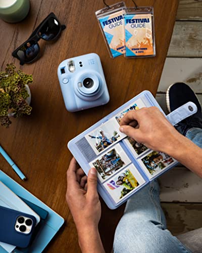 instax mini film 108 photo album, Pastel Blue, Medium - Image 4