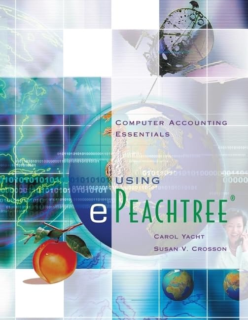 Computer Accounting Essentials using ePeachtree