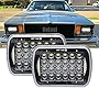 2 Pack DOT Osram 5''x7''/7''x6'' High/Low Beam Led Headlights with DRL LED Headlight For Ford Jeep Wrangler YJ MJ Cherokee XJ Chevy MJ1986-1995 H6054 H5054 H6054LL 69822 6052 6053